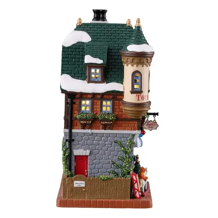 Lemax santa's list toy shop Caddington Village 2022 - image 2