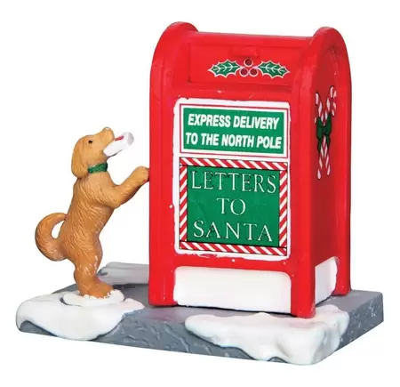 Lemax santa's mailbox General 2016