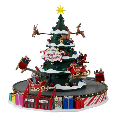 Lemax santa's sleigh spinners Carnival 2021