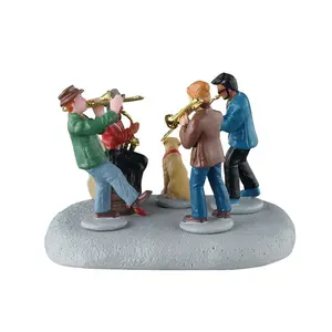 Lemax small jazz band Caddington Village 2025 - image 5