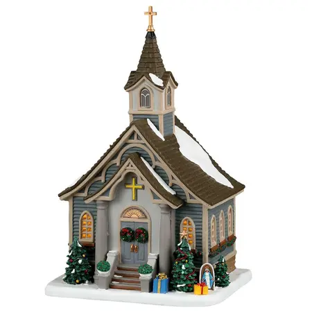 Lemax small town church Caddington Village 2023 - image 1