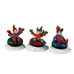 Lemax snow tubers Santa's Wonderland 2026