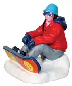 Lemax snowboarding breather Vail Village 2014