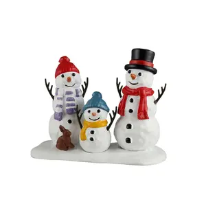 Lemax snowman family Santa's Wonderland 2026