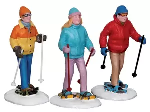 Lemax snowshoe walkers, s/3 Vail Village 2012