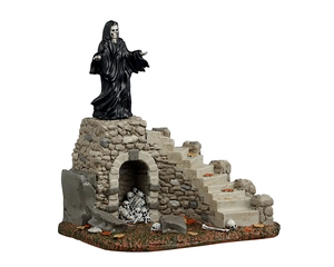 Lemax spooky staircase Spooky Town 2025