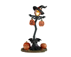 Lemax spooky time street light Spooky Town 2025