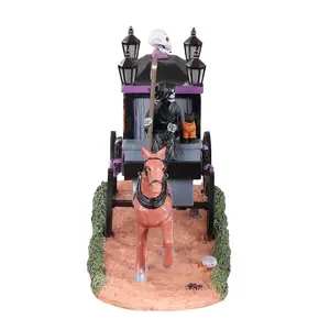 Lemax spooky victorian hearse Spooky Town 2022 - image 2