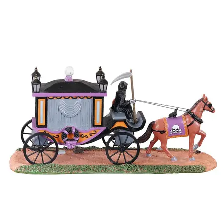 Lemax spooky victorian hearse Spooky Town 2022 - image 4