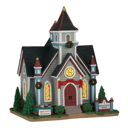 Lemax spruce valley church Caddington Village 2026 - image 1