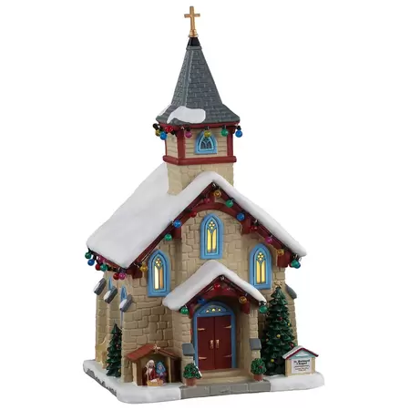 Lemax st. bernard chapel Vail Village 2021 - image 1