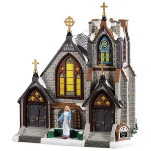Lemax st. matthew's church Caddington Village 2019 - image 1