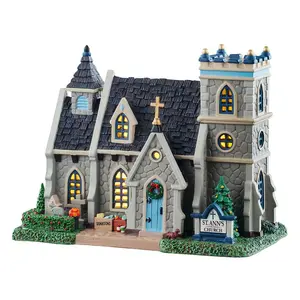 Lemax st. oswald's church Caddington Village 2025 - image 2