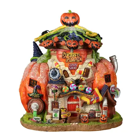Lemax sugared pumpkin candy shoppe Spooky Town 2022 - image 5
