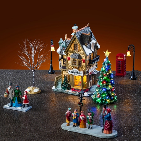 Lemax tannenbaum christmas shoppe set Caddington Village 2025 - image 1