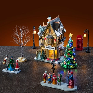 Lemax tannenbaum christmas shoppe set Caddington Village 2025 - image 1