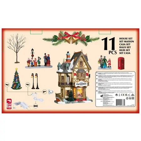 Lemax tannenbaum christmas shoppe set Caddington Village 2025 - image 2