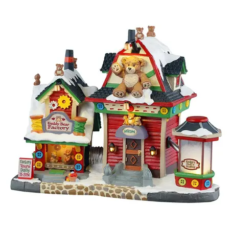 Lemax teddy bear factory Caddington Village 2025 - image 2