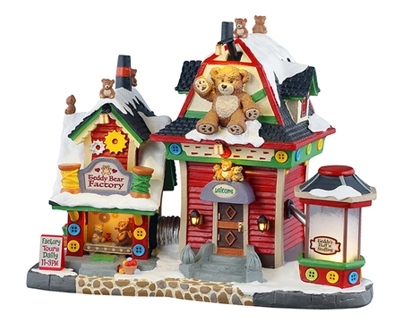 Lemax teddy bear factory Caddington Village 2025 - image 1