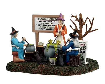 Lemax the cooking coven Spooky Town 2025