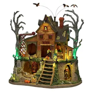 Lemax the cursed cabin Spooky Town 2026