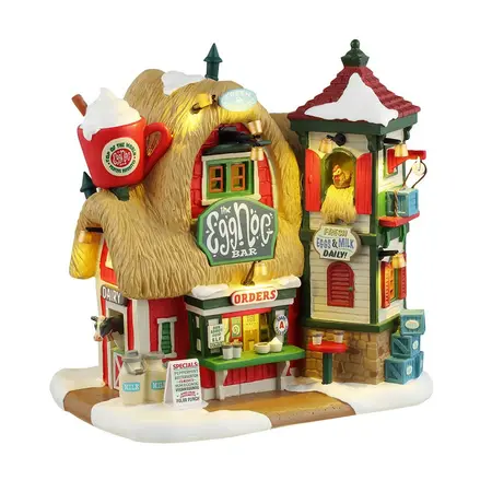 Lemax the eggnog bar Santa's Wonderland 2024 - image 1
