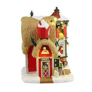 Lemax the eggnog bar Santa's Wonderland 2024 - image 2