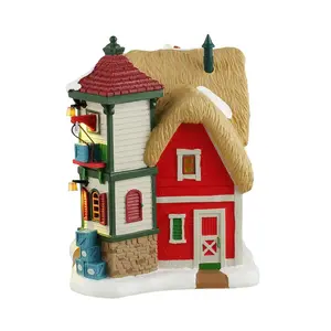 Lemax the eggnog bar Santa's Wonderland 2024 - image 3