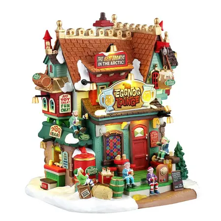 Lemax the eggnog lounge Santa's Wonderland 2026