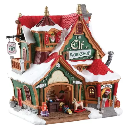 Lemax the elf workshop Santa's Wonderland 2018 - image 1