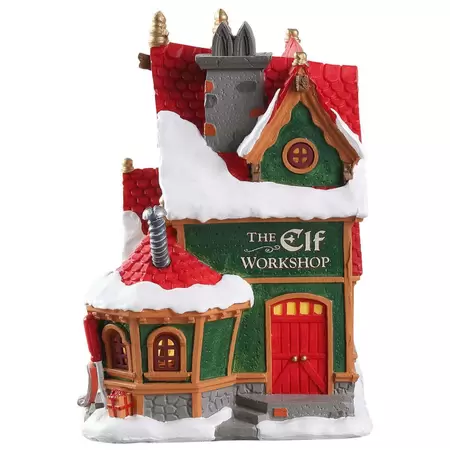 Lemax the elf workshop Santa's Wonderland 2018 - image 2