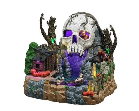 Lemax the full moon lagoon Spooky Town 2025