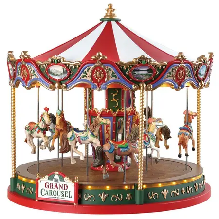 Lemax the grand carousel Carnival 2018