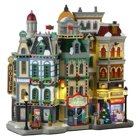 Lemax the holly jolly hotel Caddington Village 2024 - image 1