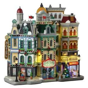 Lemax the holly jolly hotel Caddington Village 2024 - image 1