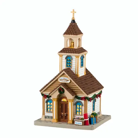 Lemax the new village church Caddington Village 2024 - image 1