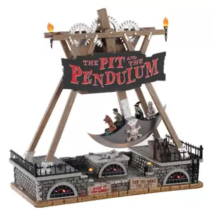 Lemax the pit and the pendulum Spooky Town 2020