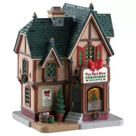 Lemax the red bow christmas shoppe Caddington Village 2018 - image 1