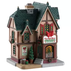 Lemax the red bow christmas shoppe Caddington Village 2018 - image 1