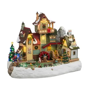 Lemax the rocky river grist mill Harvest Crossing 2025 - image 2