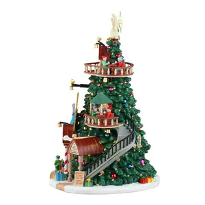 Lemax the tannenbaum tower christmas shops Santa's Wonderland 2025 - image 4