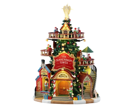 Lemax the tannenbaum tower christmas shops Santa's Wonderland 2025 - image 1