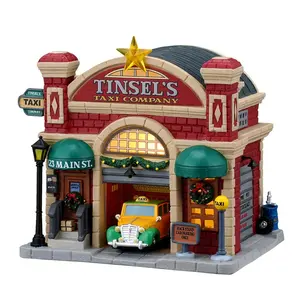 Lemax tinsel's taxi company Caddington Village 2026 - image 1