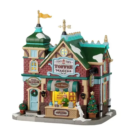 Lemax tiny tim's toffee makers Caddington Village 2025 - image 2