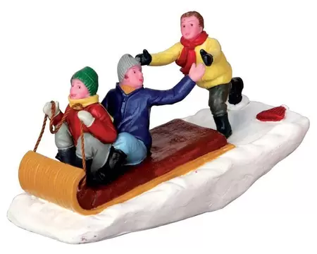 Lemax toboggan trouble Vail Village 2014