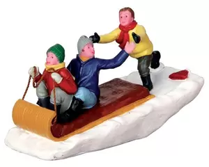 Lemax toboggan trouble Vail Village 2014