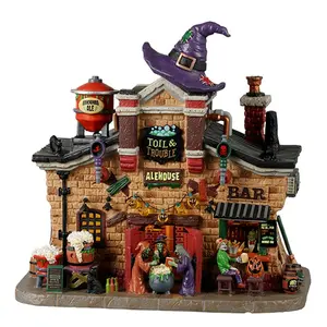 Lemax toil & trouble alehouse Spooky Town 2023 - image 1