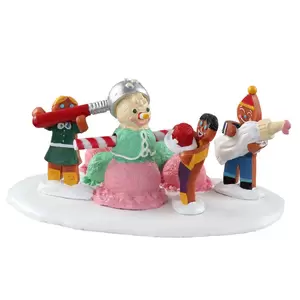 Lemax triple scoop snowman Sugar 'N' Spice 2021 - image 1