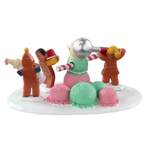 Lemax triple scoop snowman Sugar 'N' Spice 2021 - image 4