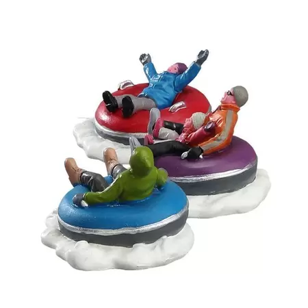 Lemax tubing family s/3 Vail Village 2017 - image 2